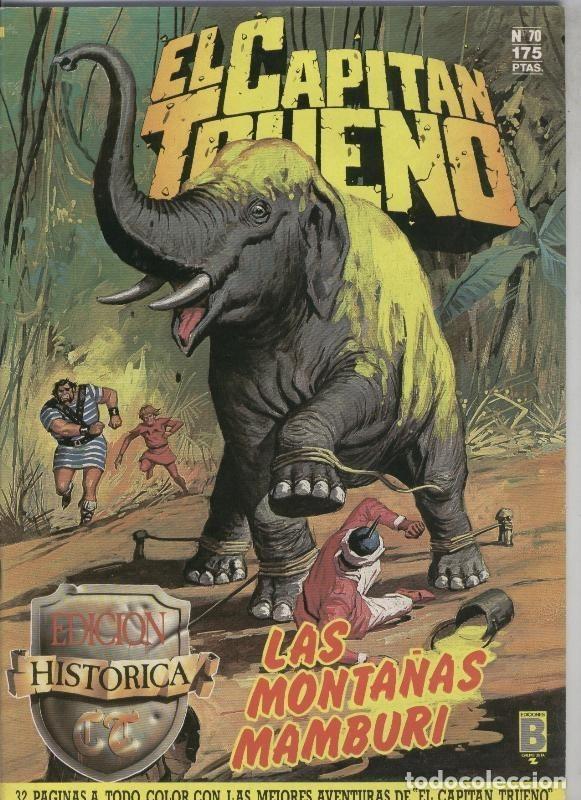 Comics: El Capitan Trueno color, edicion Historica numero 070: Las monta&ntilde;as Mamburi - Victor Mora-Ambros, et