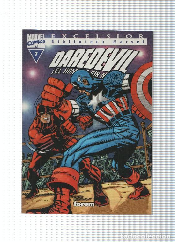 C&oacute;mics: Excelsior: num 07 de Daredevil. Biblioteca Marvel - Heroe caido - Foto 1
