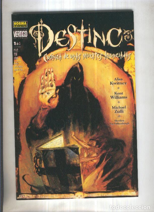 Comics: Coleccion Vertigo Numero 58: DESTINO: Cronica de unas muertes anunciadas, Numero 1 de 3 - Alisa Kwit