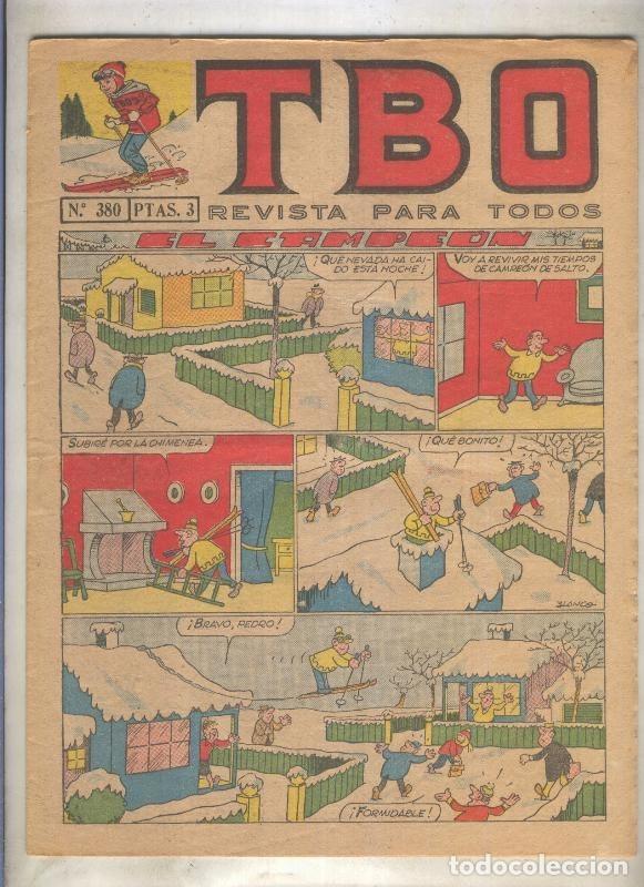 Fumetti: TBO numero 380: El campeon (Blanco), (numerado 2 en trasera) - Varios