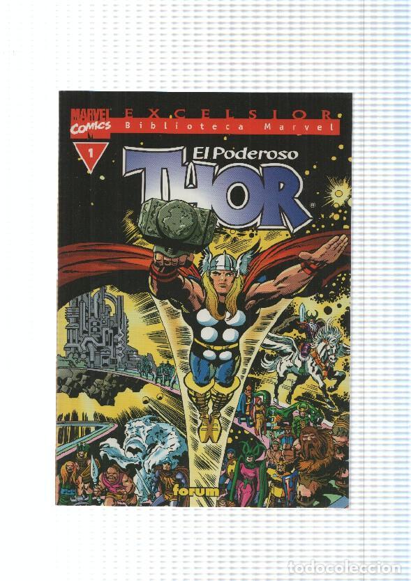C&oacute;mics: Forum: Excelsior: num 1 de Thor. Biblioteca Marvel - Agard hogar de los poderosos Dioses Nordicos - Foto 1
