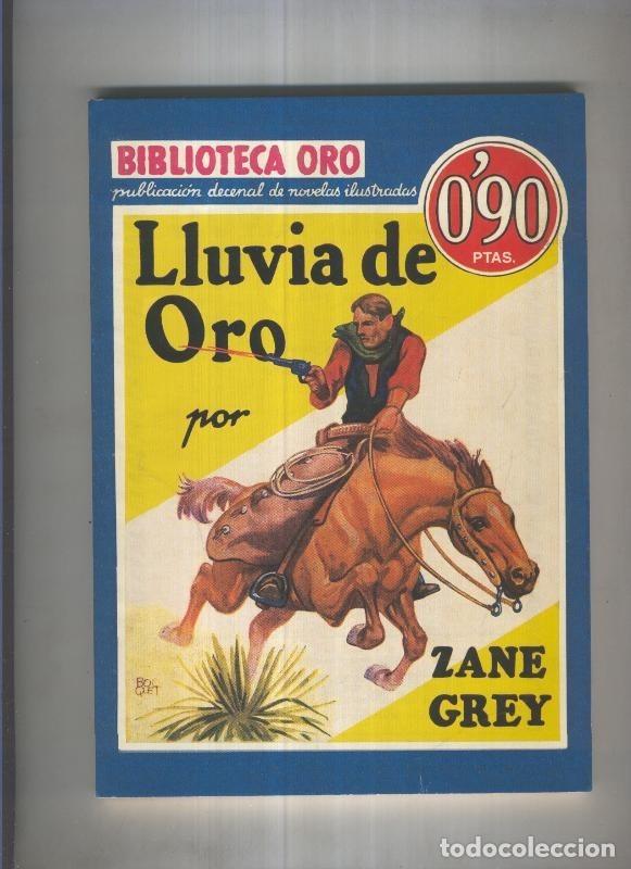 C&oacute;mics: Biblioteca Oro 001: Lluvia de oro - Zane Grey - Foto 1