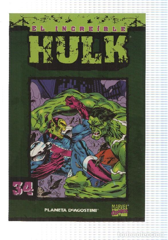 C&oacute;mics: Planeta: Coleccionable, El increible Hulk num 34 - El ultimo vals - Foto 1