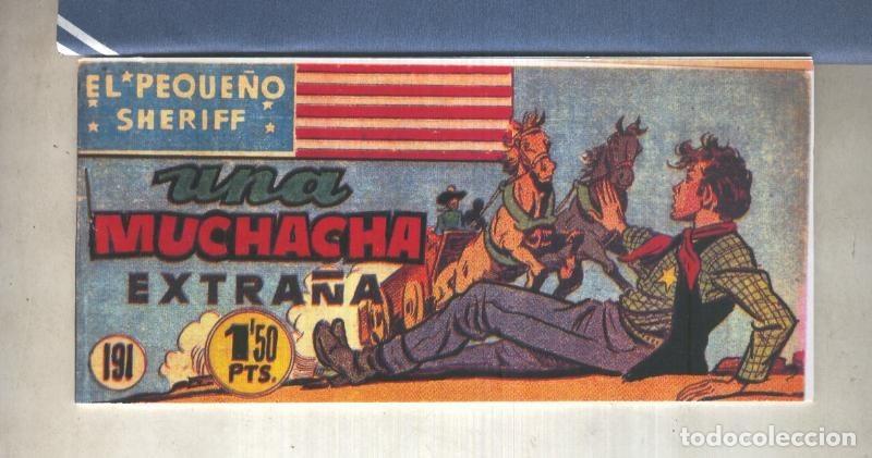 Comics: El Peque&ntilde;o Sheriff facsimil numero 191: Una muchacha extra&ntilde;a - Zuffi