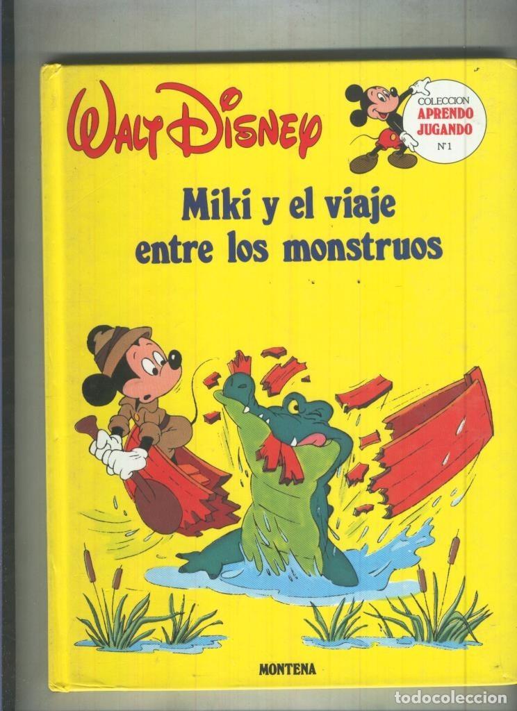 Comics: Aprendo jugando numero 01: Miki y el viaje entre los montruos - Walt Disney