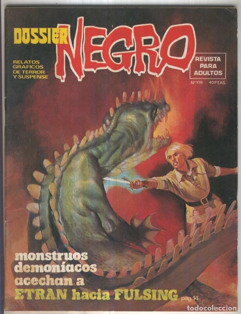C&oacute;mics: Dossier Negro numero 108 (numerado 1 en trasera) - Varios - Foto 1