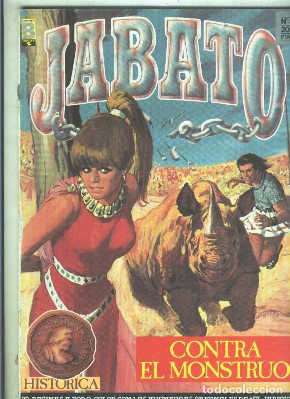 Fumetti: Jabato edicion historica segunda edicion numero 008: Contra el monstruo (numerado 6 en trasera) - V