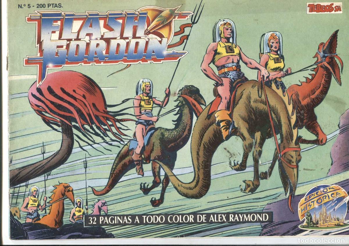 C&oacute;mics: Ediciones B: Flash Gordon numero 05 (numerado 1 en trasera) - Alex Raymond-Mac Raboy - Foto 1