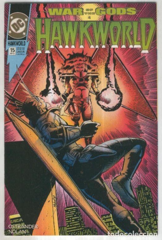 Fumetti: HAWKWORLD, Vol.3 No.15: The Hounds of the Gods (DC 1991) - John Ostrander