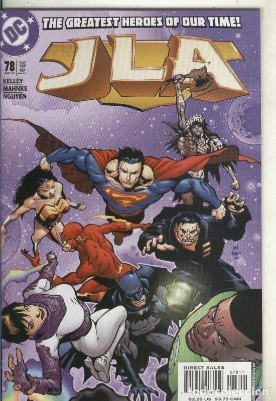 C&oacute;mics: JLA numero 78 - Kelly-Mahnke-Nguyen
