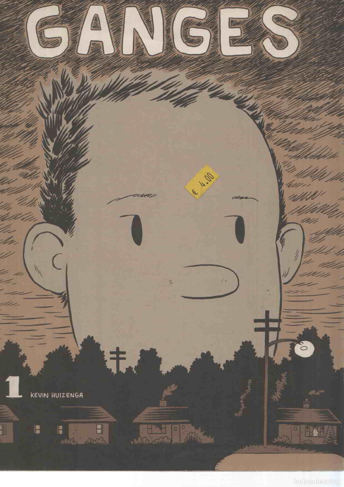 Fumetti: sinsentido: Ganges. Coleccion Ignatz. Kevin Huizenga - Glenn Ganges en viaje en el tiempo.