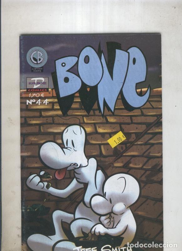Fumetti: Bone numero 44 (cubierta con titulo Bone en azul) - Jeff smith
