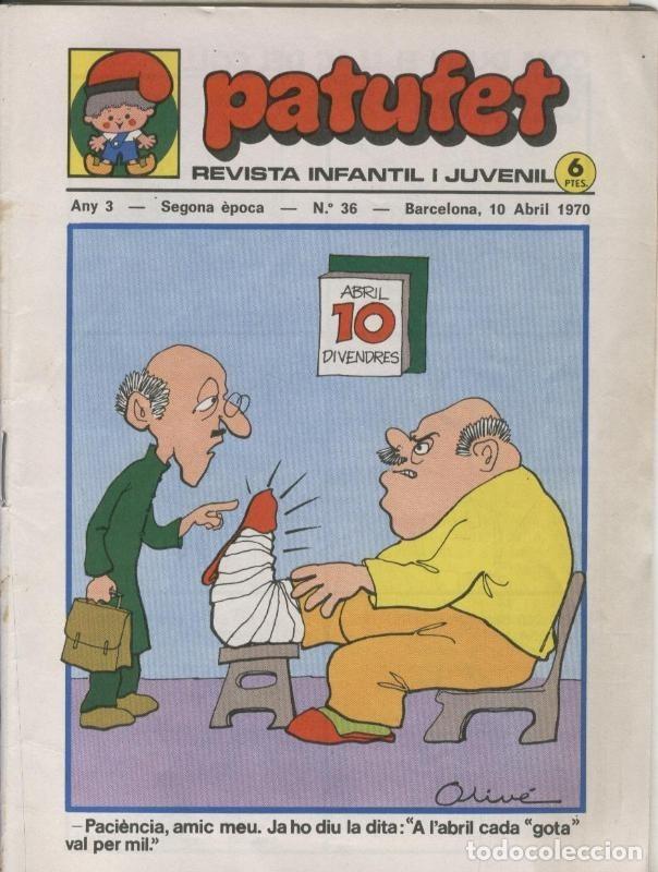 Comics: Patufet segona epoca numero 036 - Varios