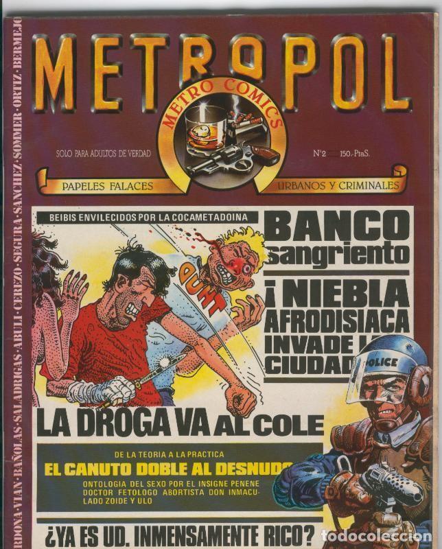 C&oacute;mics: Metropol revista numero 02 - Varios - Foto 1