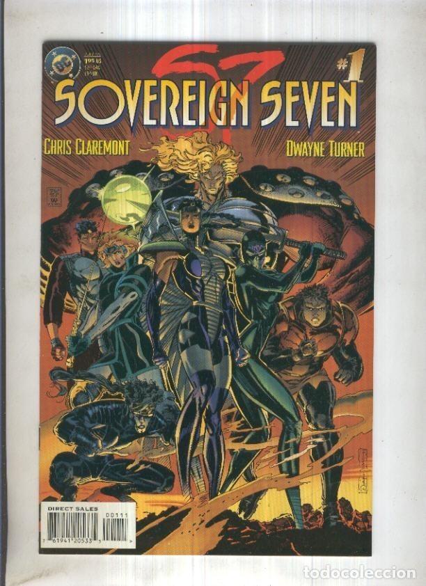 Comics : SOVEREIGN SEVEN, Vol.1 No.01: Dark Stormy Night (DC 1995) - Chris Claremont