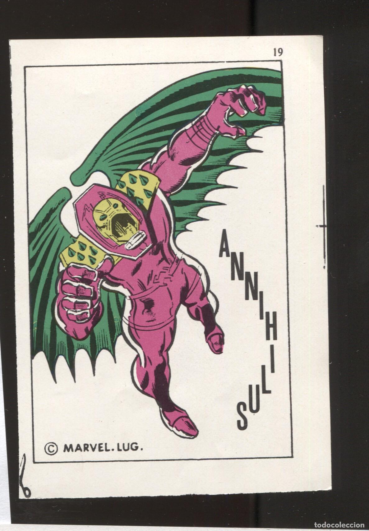 Fumetti: Cromo/Ficha de Annihilus -