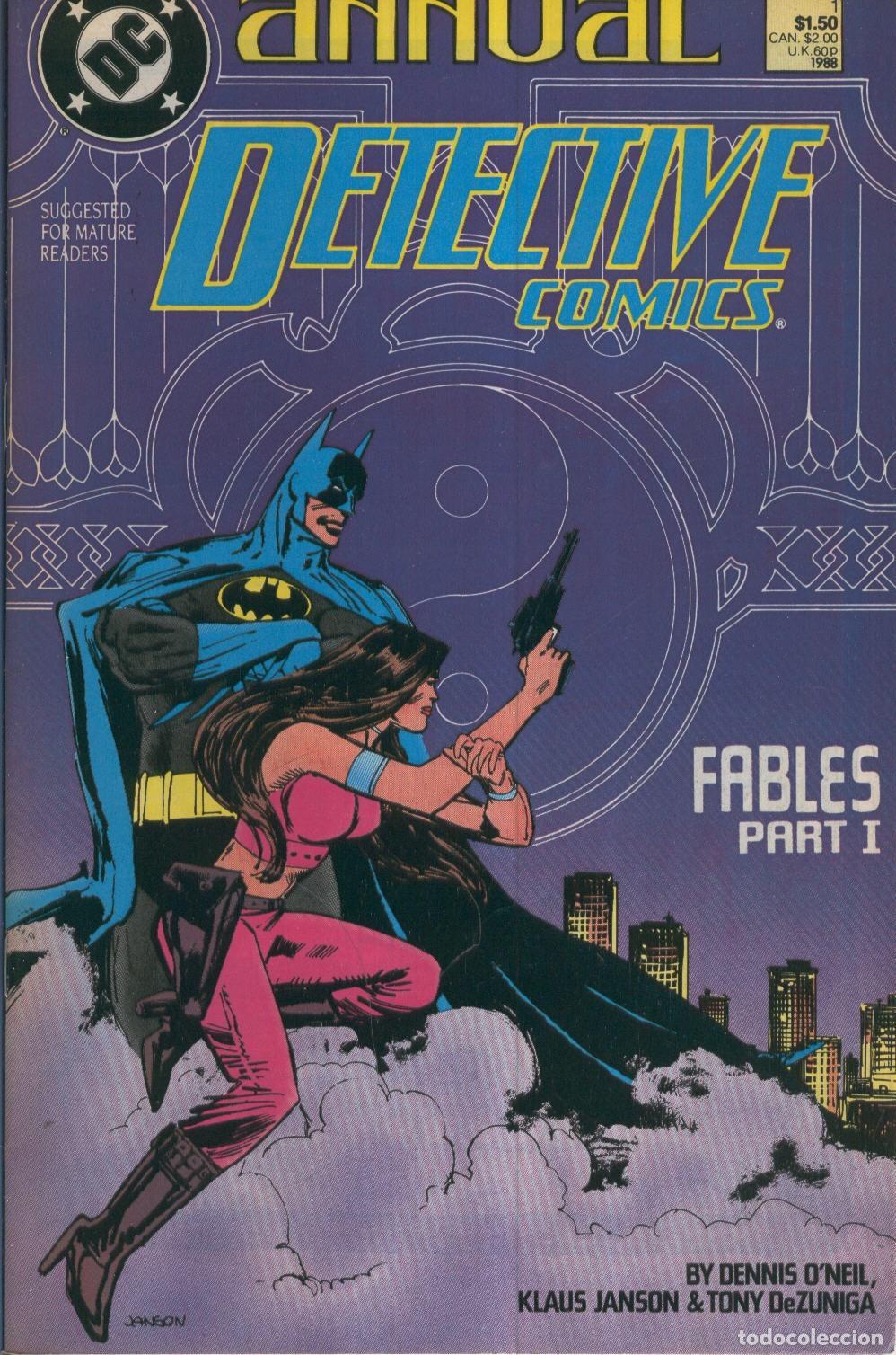 C&oacute;mics: DETECTIVE COMICS Annual 1: The monkey Trap - Klaus Janson - Foto 1