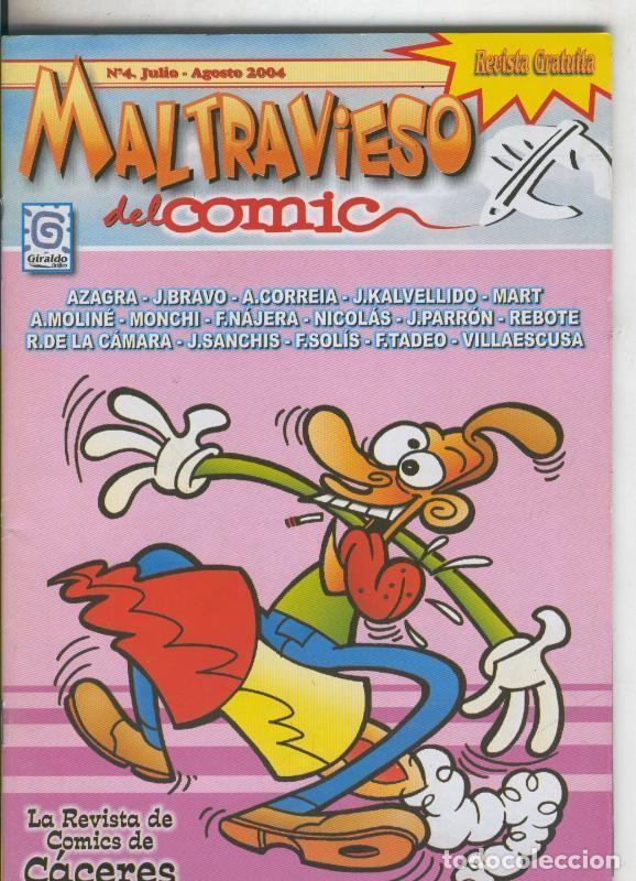 C&oacute;mics: Fanzine: Maltravieso del comic numero 4 - Varios - Foto 1