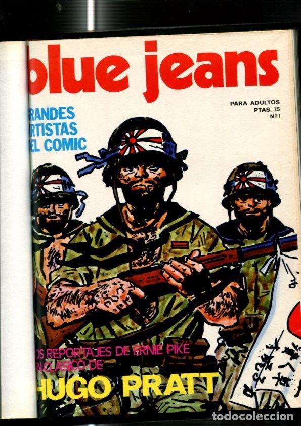 Comics: Blue Jeans, coleccion completa encuadernada en 6 tomos color verde - Varios