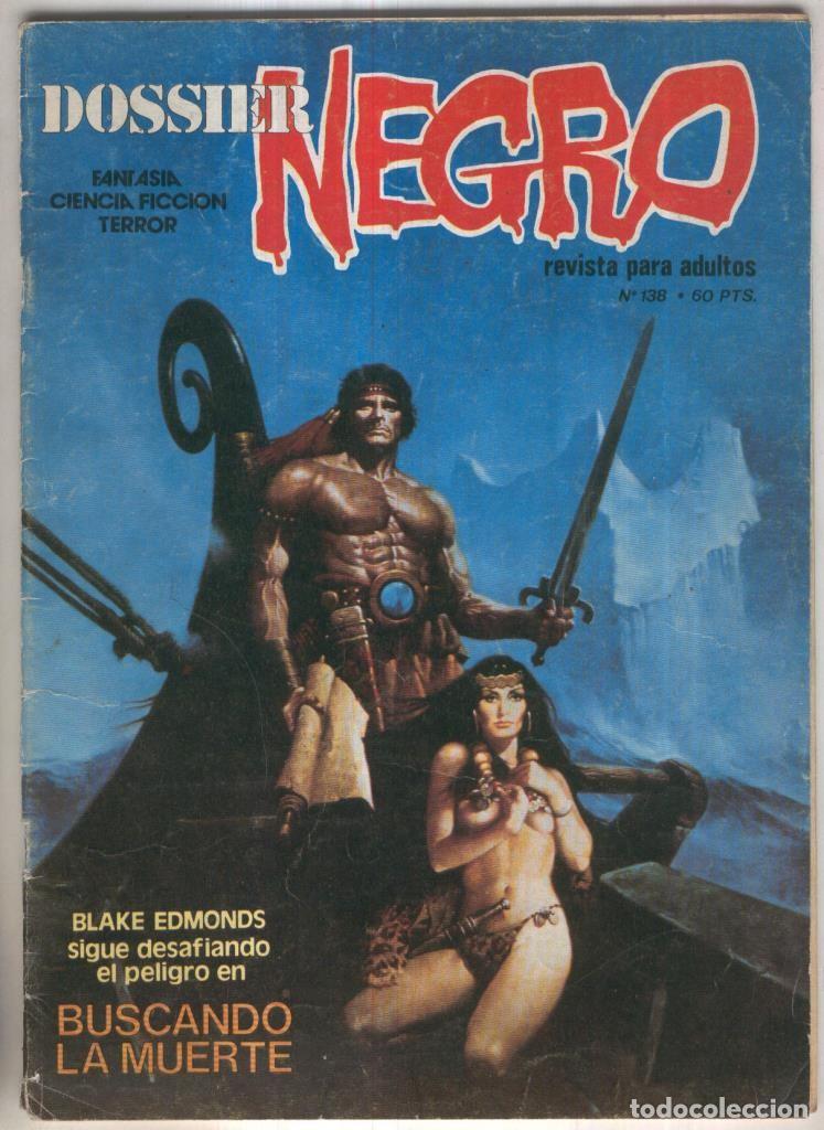 C&oacute;mics: Dossier Negro numero 138 (numerado 1 en trasera y algo aviejado) - Varios