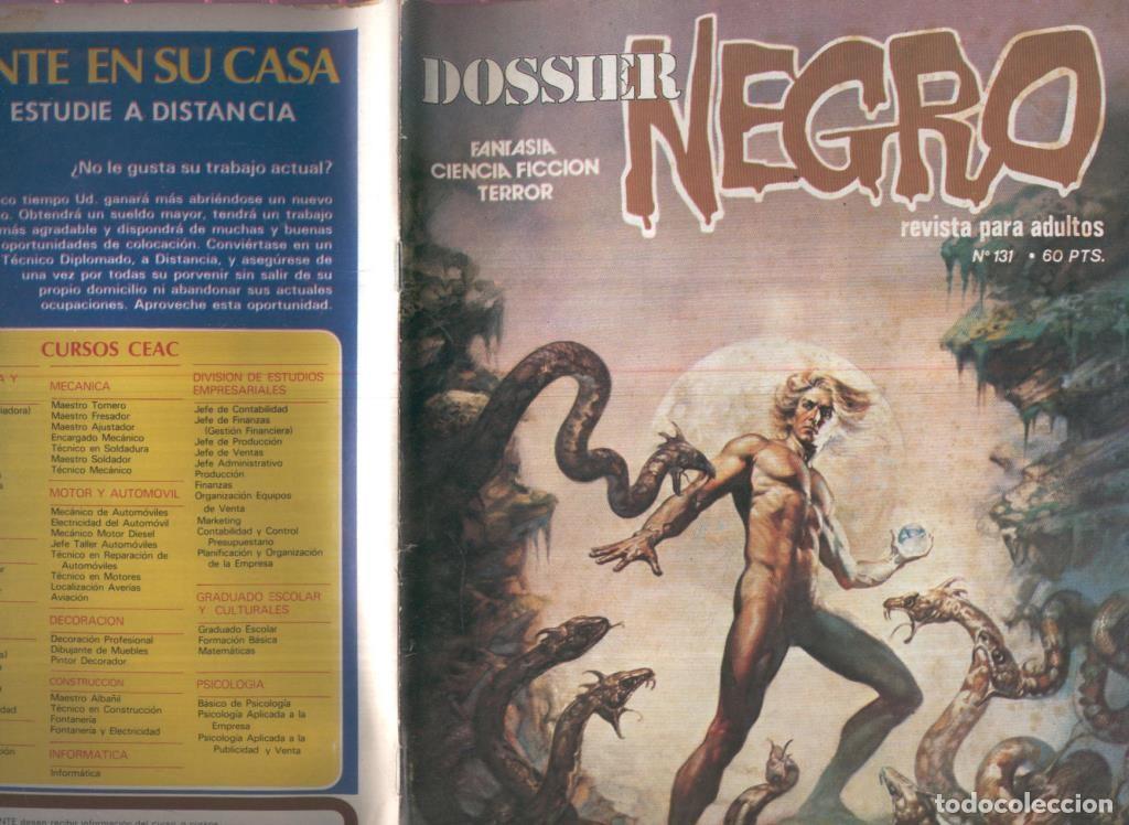 C&oacute;mics: Dossier Negro numero 131 (numerado 2 en trasera) - Varios - Foto 1