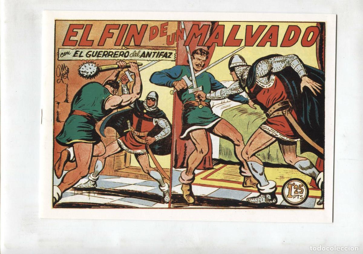 Comics: Facsimil: El Guerrero del Antifaz numero 189: El fin de un malvado - Manuel Gago