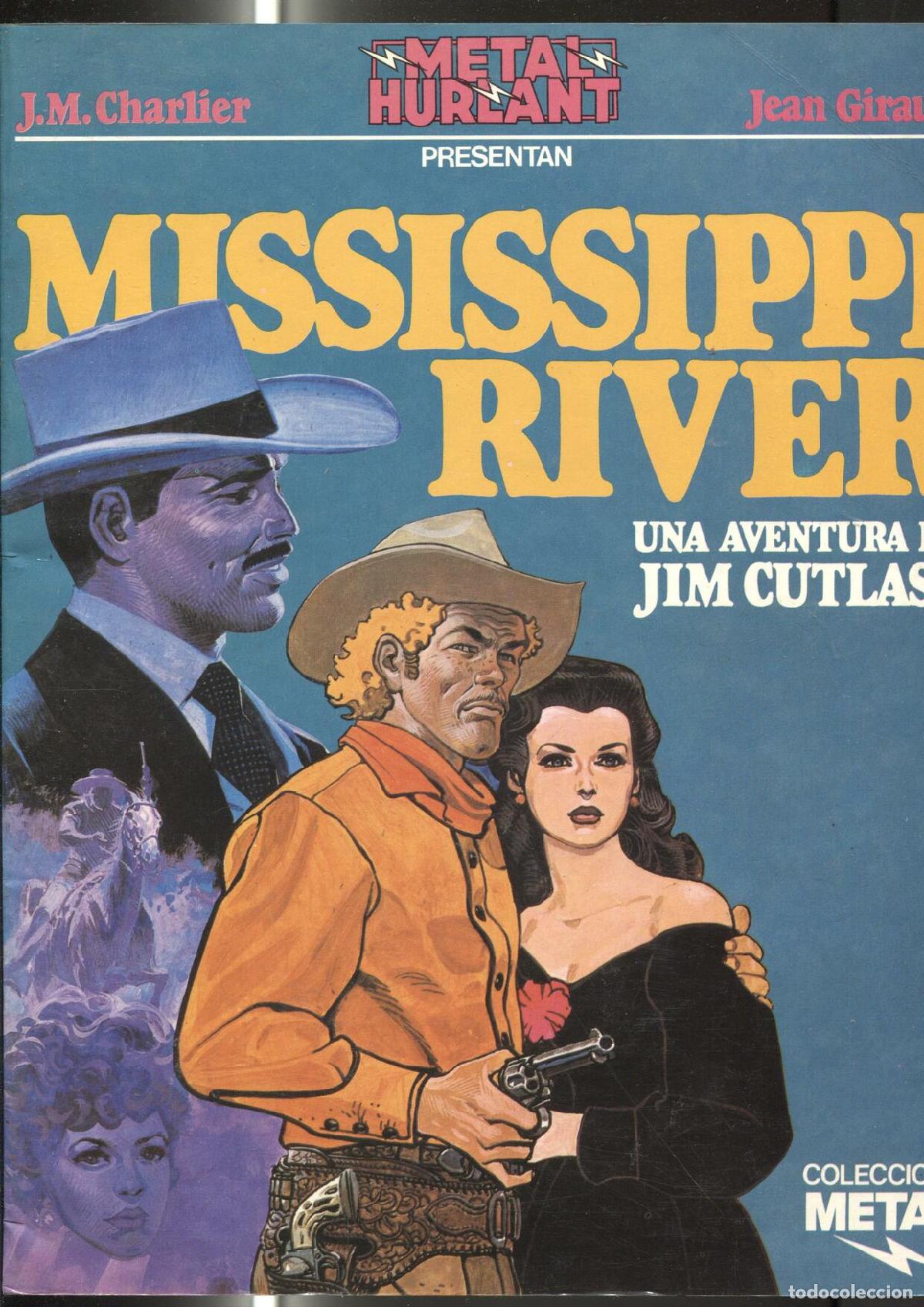 Comics: Coleccion Metal n&ordm; 01: Jim Cutlass: Mississippi River - Charlier-Giraud