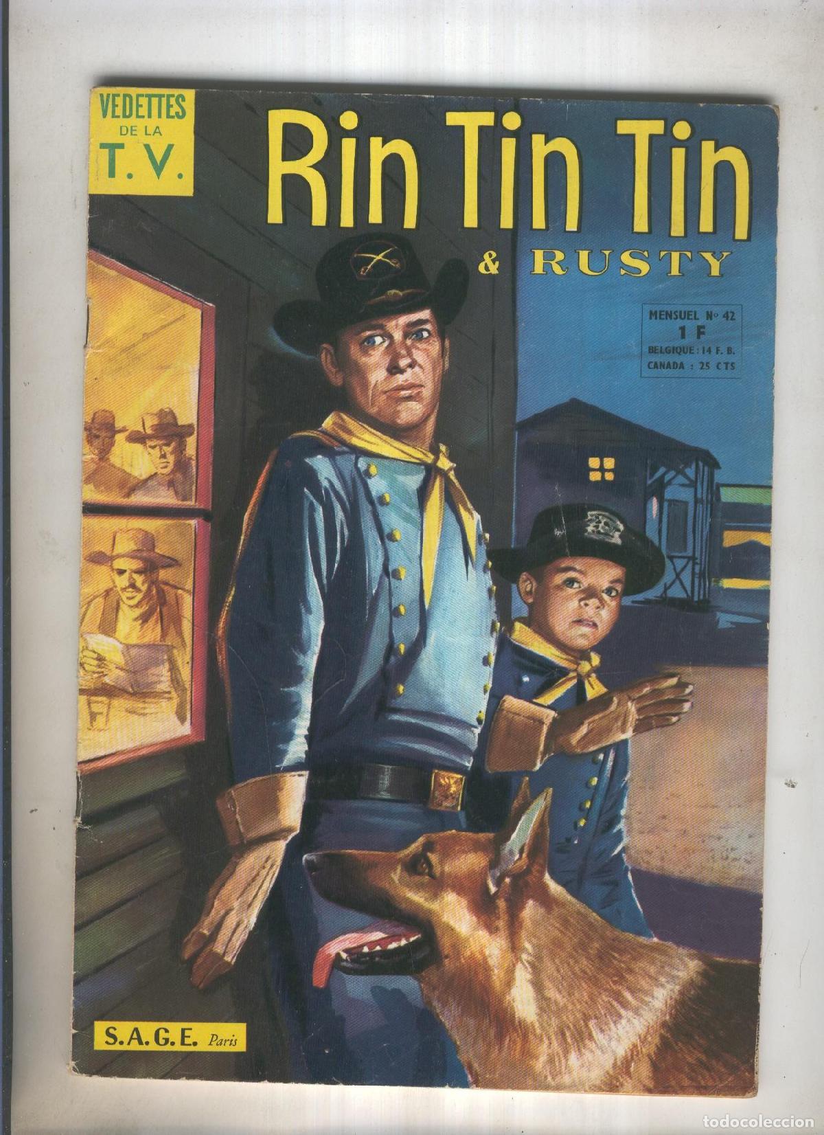 C&oacute;mics: RIN TIN TIN ET RUSTY Numero 042: La lance sacree - VARIOS - Foto 1