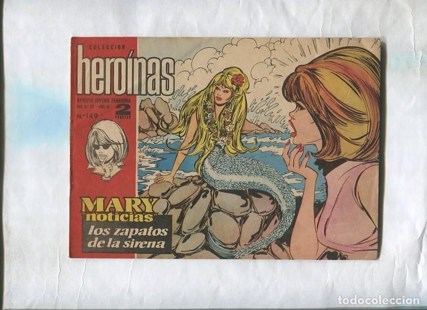 Comics : Mary Noticias numero 149: trasera foto de Jack Palance - Roy Mark-Carmen barbara