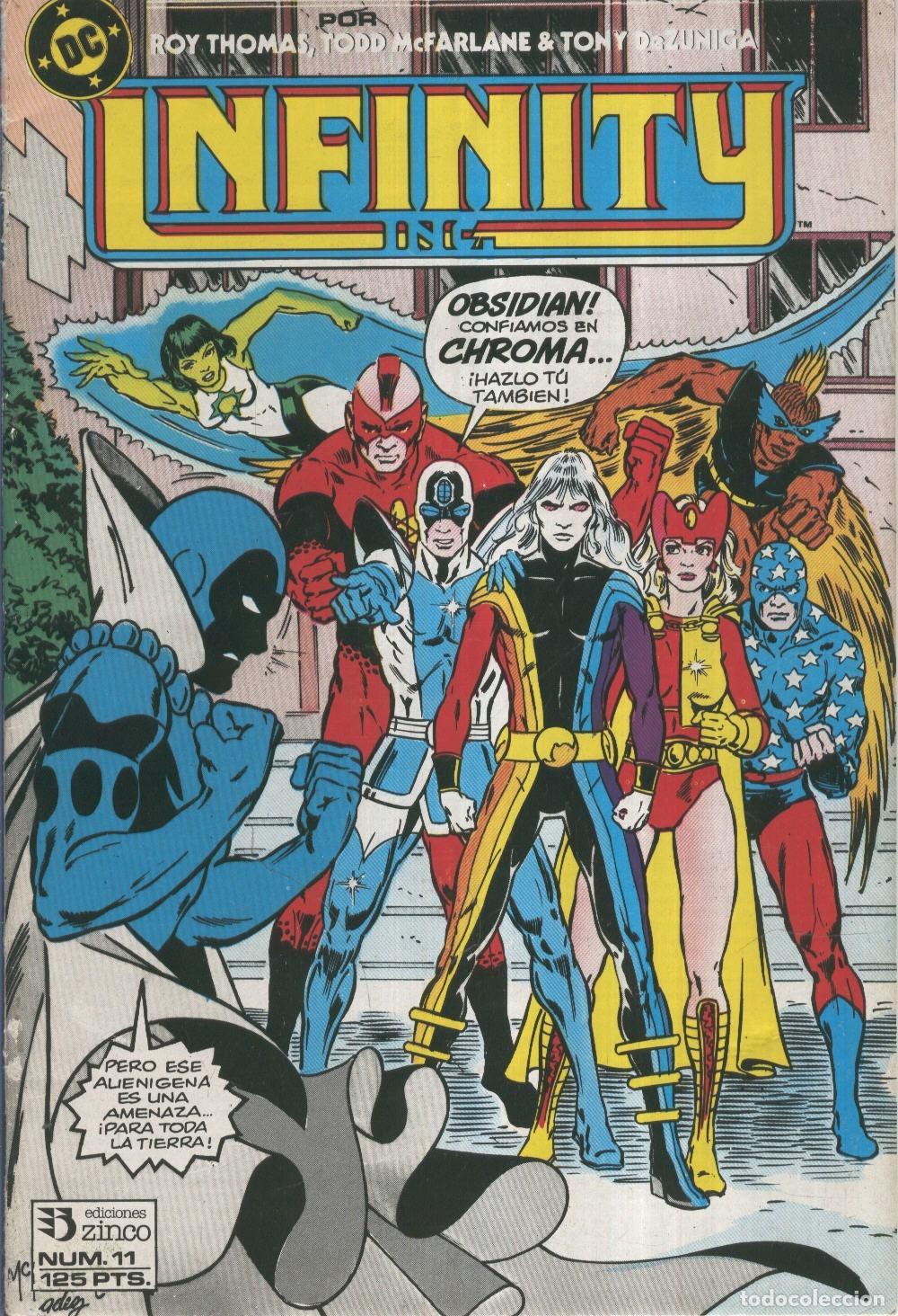C&oacute;mics: INFINITY INC Numero 11 - TODD MCFARLANE - Foto 1