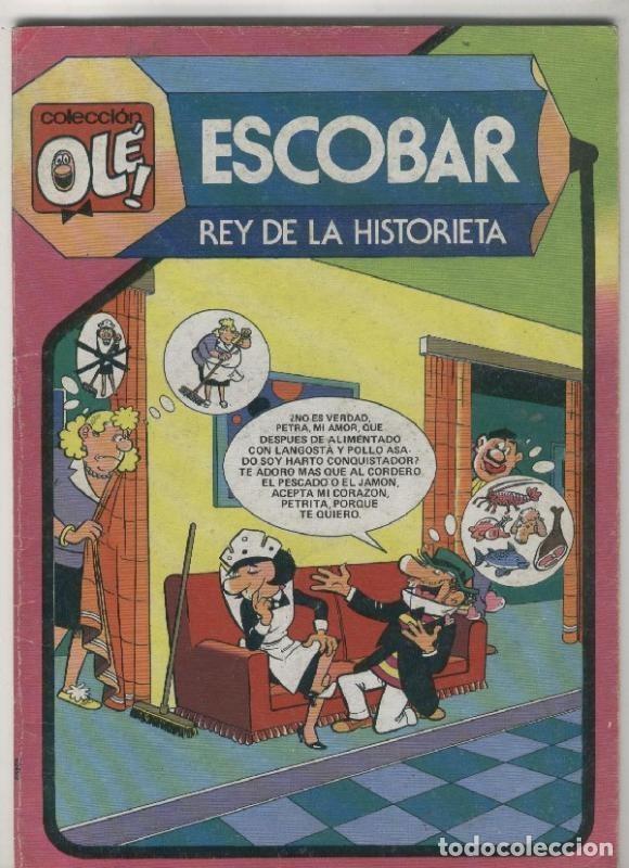 C&oacute;mics: Coleccion Ole numero 297: Escobar rey de la historieta - Escobar