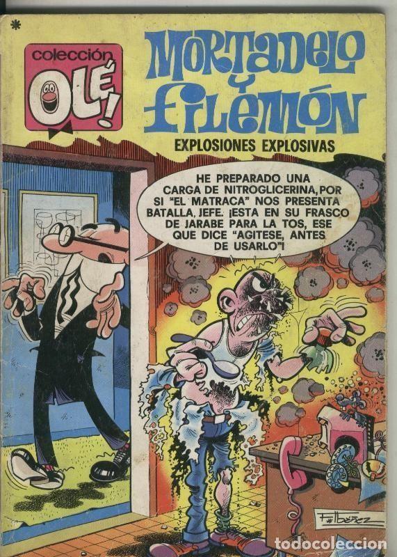 C&oacute;mics: Coleccion Ole: Mortadelo y Filemon numero 152: Explosiones explosivas - Iba&ntilde;ez - Foto 1