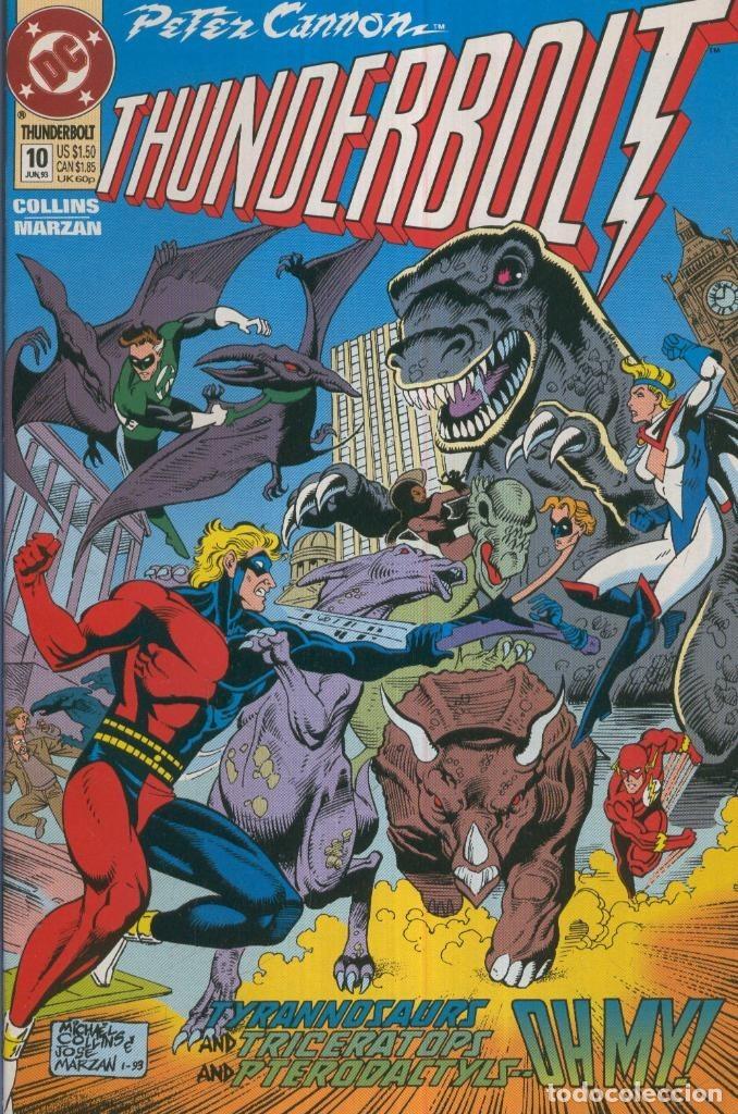 Comics: PETER CANNON: THUNDERBOLT, Vol.1 No.10: Mesozoic Mayhem - Jose Marzan Jr