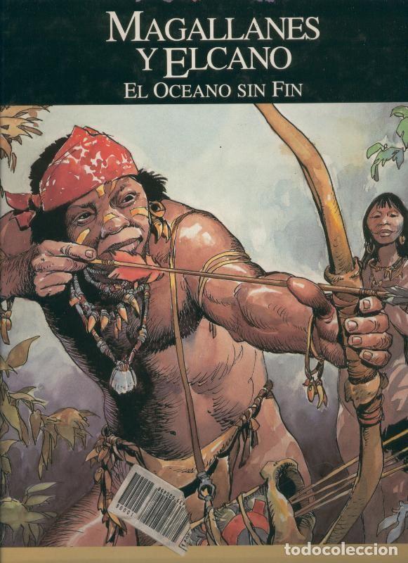 Comics: Album: Relatos del Nuevo Mundo; Magallanes y Elcano, el oceano sin fin - Luis Bermejo
