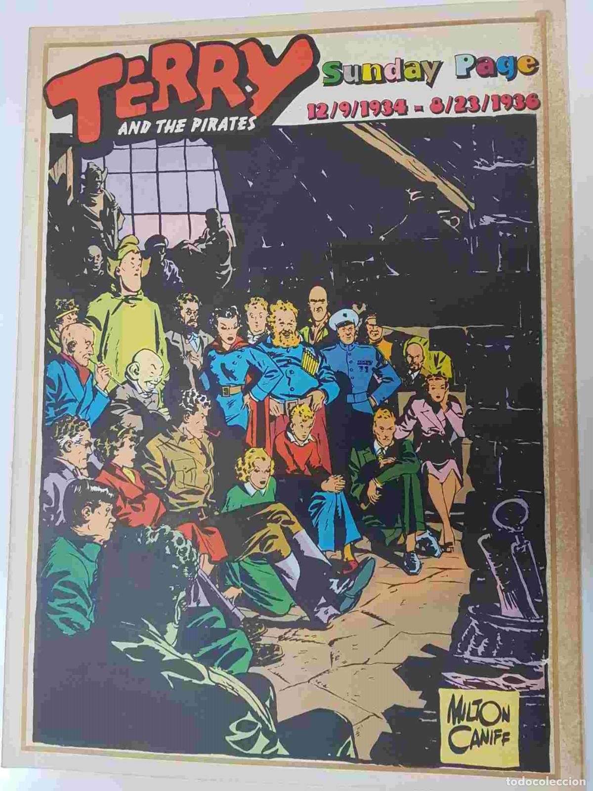 Comics: Comic serie Terry and the Pirates: vol. 31, 1977 by Milton Caniff. Sunday Page 12/9/1934 al 8/23/193