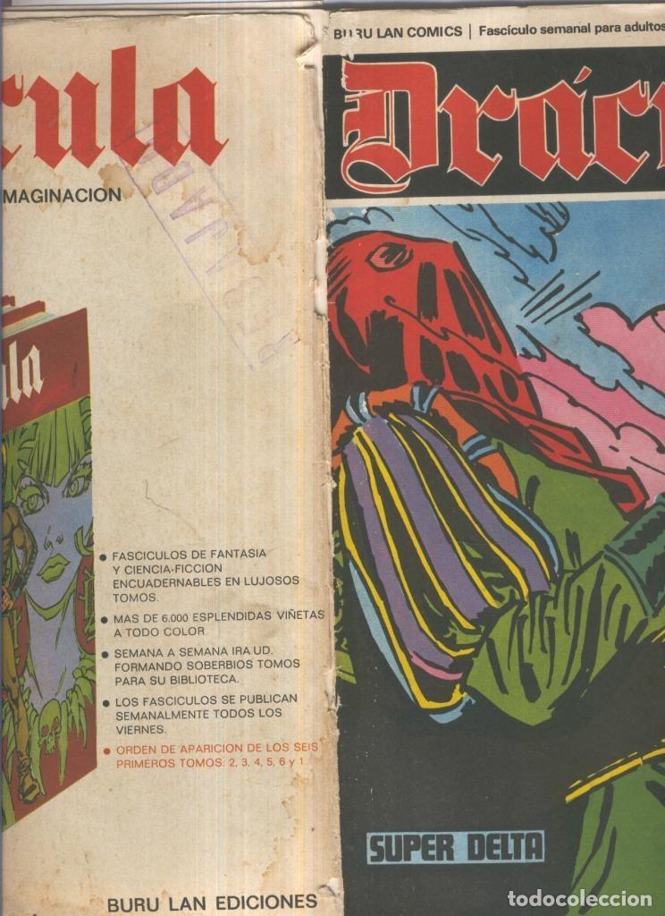 C&oacute;mics: Burulan: Dracula Delta 99 numero 31: Super Delta (numerado 3 trasera) - Carlos Gimenez