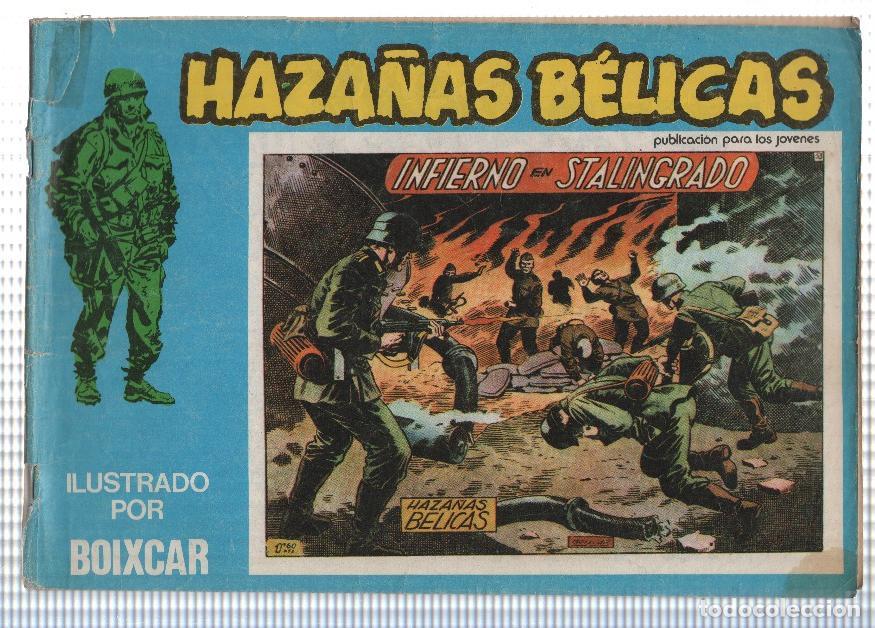 C&oacute;mics: Haza&ntilde;as Belica azules numero 117: Infierno en Stalingrado, Ivan el rojo y Tanques en el desierto - B