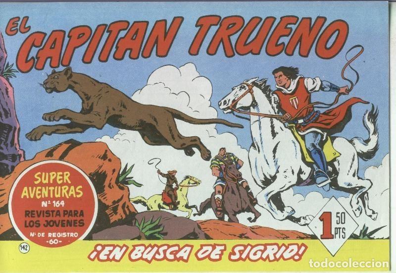 Comics: El Capitan Trueno facsimil numero 142: En busca de Sigrid - Varios