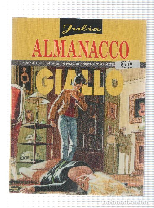 Comics : Sergio Bonelli: Julia Almanacco del giallo 2005 - Il mio primo caso. Textos en italiano