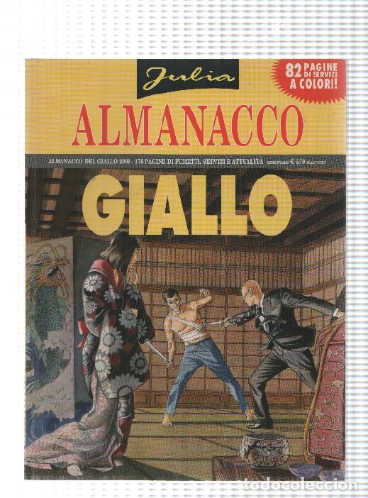 Comics: Sergio Bonelli: Julia Almanacco del giallo 2008 - il caso della Carpa e del Dragone. Textos en itali