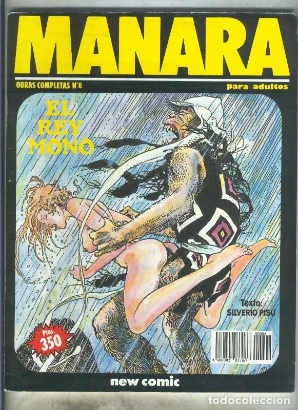 C&oacute;mics: Manara revista numero 08: El rey mono - Milo Manara - Foto 1