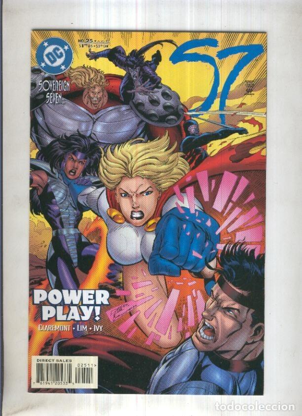 Comics: SOVEREIGN SEVEN, Vol.1 No.25: New Blood (DC 1997) - Chris Claremont