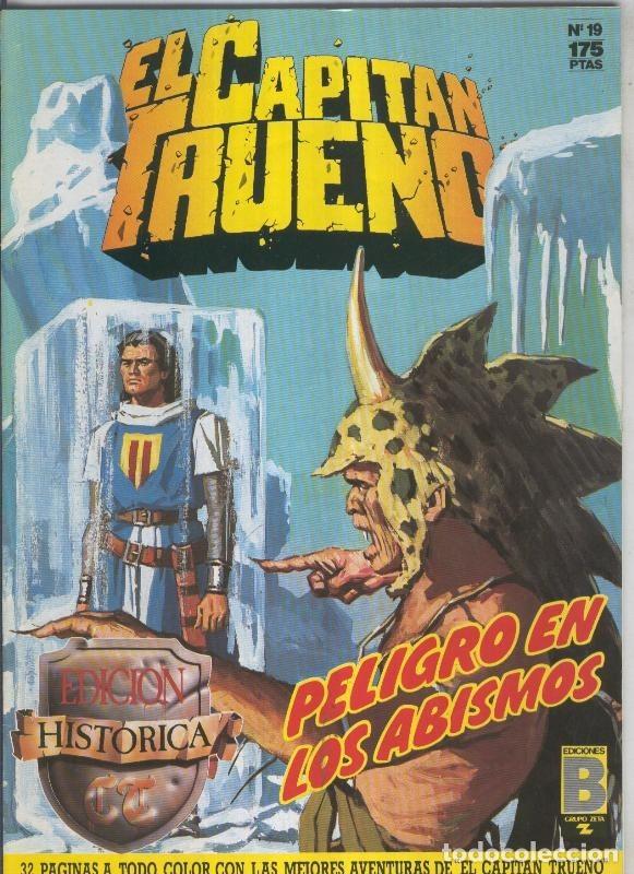 Comics: El Capitan Trueno edicion historica numero 019:Peligro en los abismos - Victor Mora-Ambros-Pardo-Ant