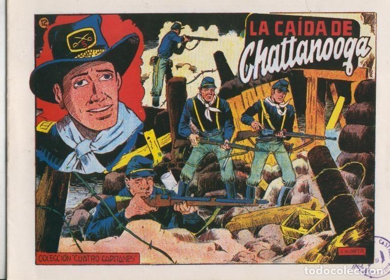 C&oacute;mics: Cuatro Capitanes, facsimil numero 12: La caida de Chattanooga - Varios