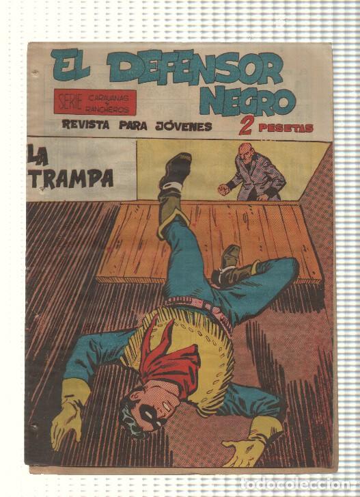 C&oacute;mics: Comic: El Defensor Negro num 31 - La trampa. Serie Caravanas y Rancheros - Foto 1