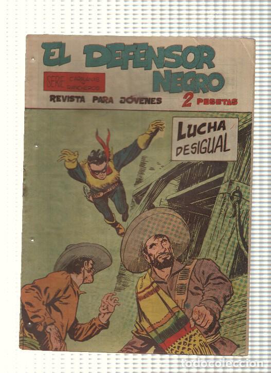 C&oacute;mics: Comic: El Defensor Negro num 20 - Lucha desigual. Serie Caravanas y Rancheros - Foto 1