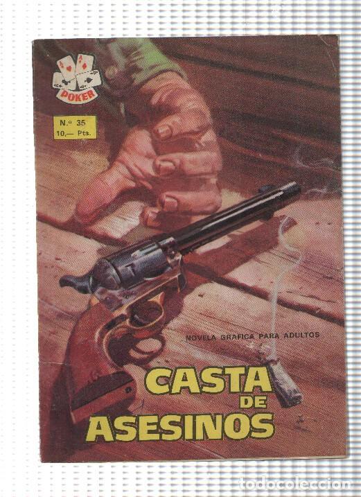 Comics: Comic coleccion Poker num 035: Casta de Asesinos. Novela Grafica