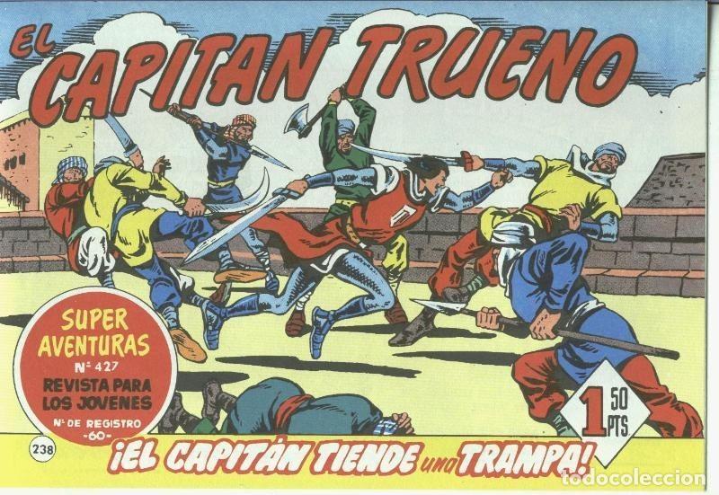 Comics: El Capitan trueno facsimil numero 238: El Capitan tiende una trampa - Angel Pardo-Victor Mora