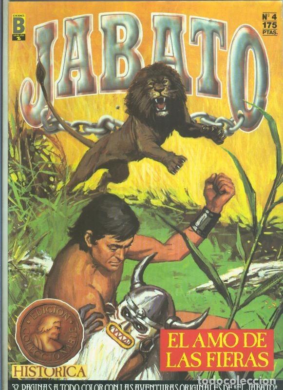 Comics: Jabato edicion historica primera edicion numero 004: El amo de las fieras (numerado 1 en trasera) -