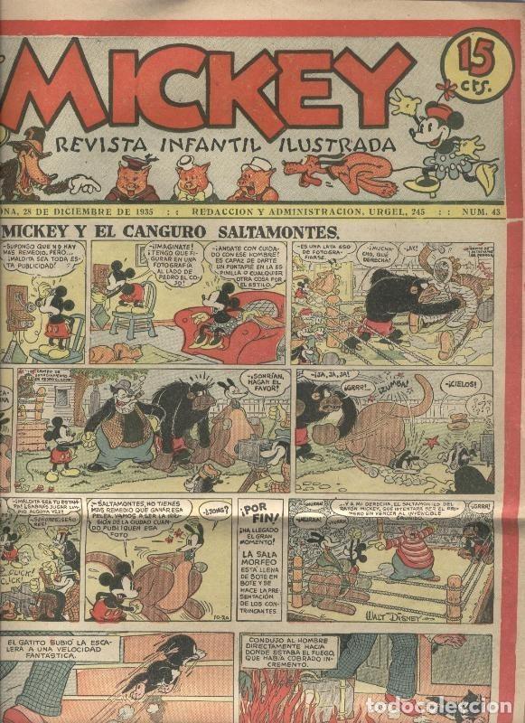Comics : Mickey numero 43 del 28.12.1935 - varios